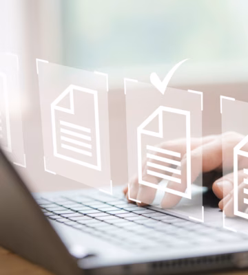 Digital documents are reviewed, managed, and validated as part of an online process.