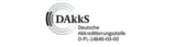 Logo DAkkS de la Deutsche Akkreditierungsstelle, numéro d'enregistrement D-PL-14463-03-00.