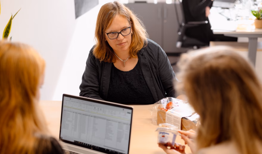 Review and evaluation of product samples as part of sensory testing and quality control.