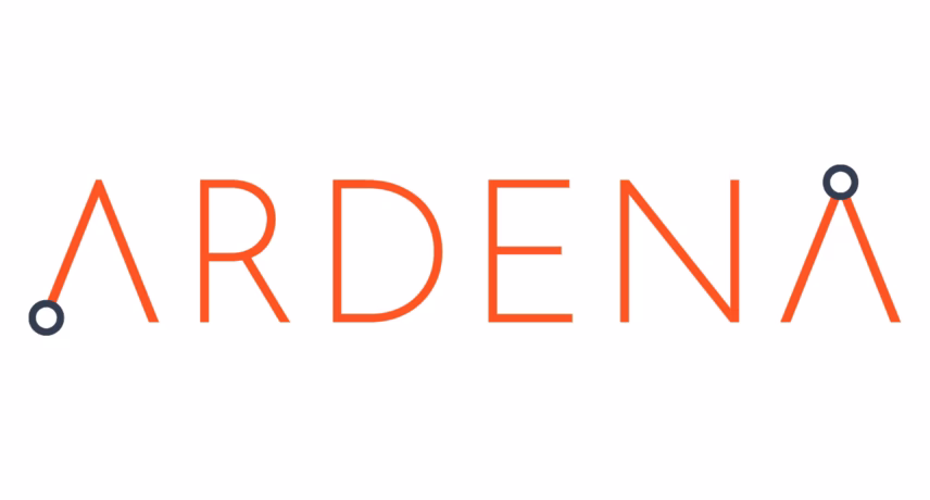 Logo van ARDENA op een lichte achtergrond.