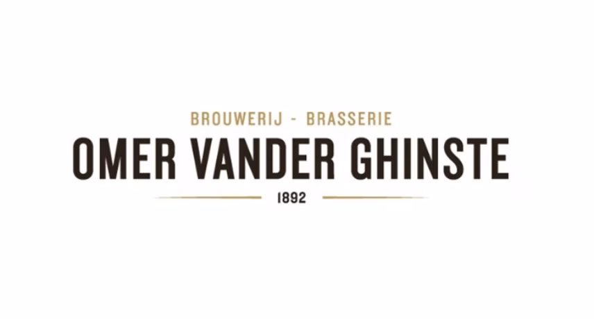 Het logo van Brouwerij Omer Vander Ghinste met woordmerk en jaartal 1892.