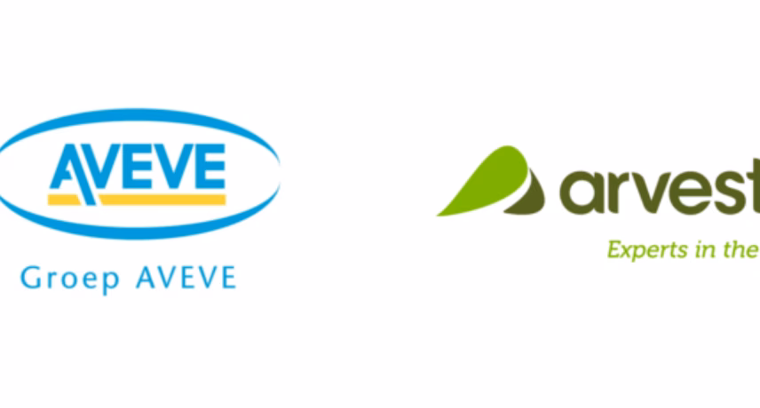 The logos of the AVEVE Group and Arvesta displayed side by side.