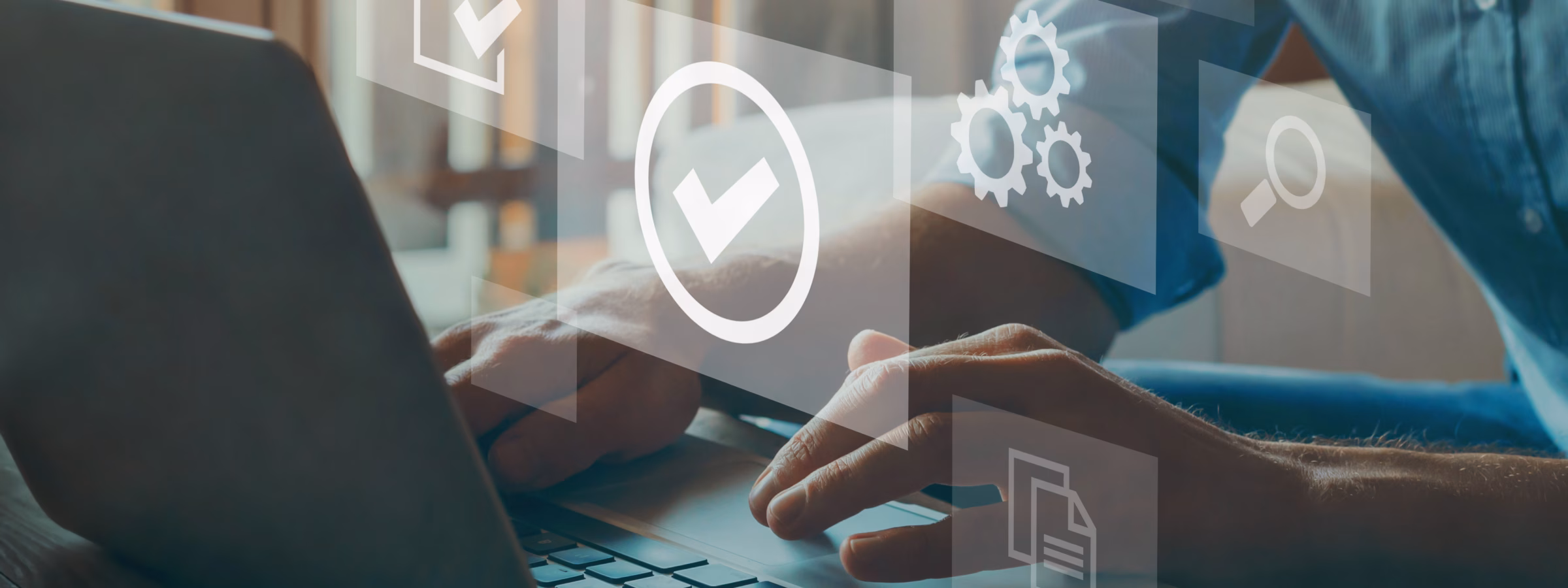 Standard quality control certification assurance concept, checkbox icon of guarantee