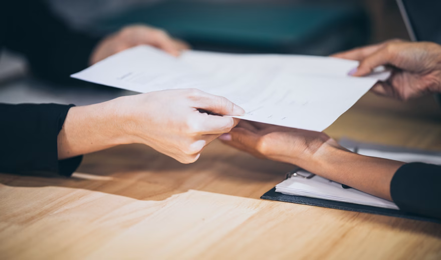 business approve and certificate concept, document permit and certified